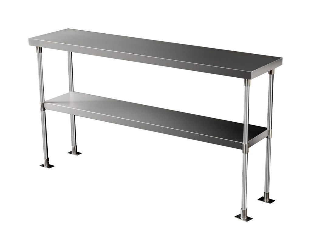 Stainless Steel Over Bench Shelf 2-Tier, 1450 X 350mm – Brayco ...