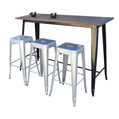 High Top Table With Stools 52, Outdoor Bar Table And Stools Australia